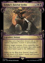 Isildur's Fateful Strike - Foil - Showcase Scrolls