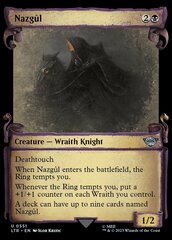 Nazgul (0551) (Showcase Scrolls) - Silver Foil