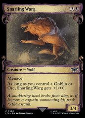 Snarling Warg - Foil - Showcase Scrolls