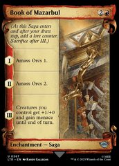 Book of Mazarbul (0567) (Showcase Scrolls) - Silver Foil