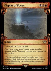 Display of Power (0570) (Showcase Scrolls) - Silver Foil