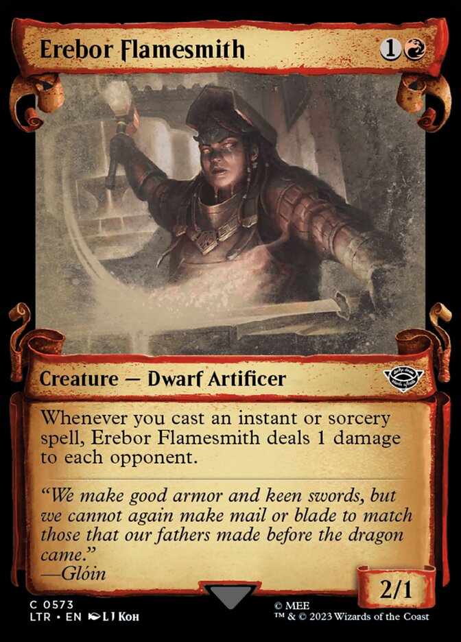 Erebor Flamesmith - Foil - Showcase Scrolls