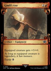 Gimli's Axe - Foil - Showcase Scrolls