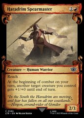 Haradrim Spearmaster - Foil - Showcase Scrolls