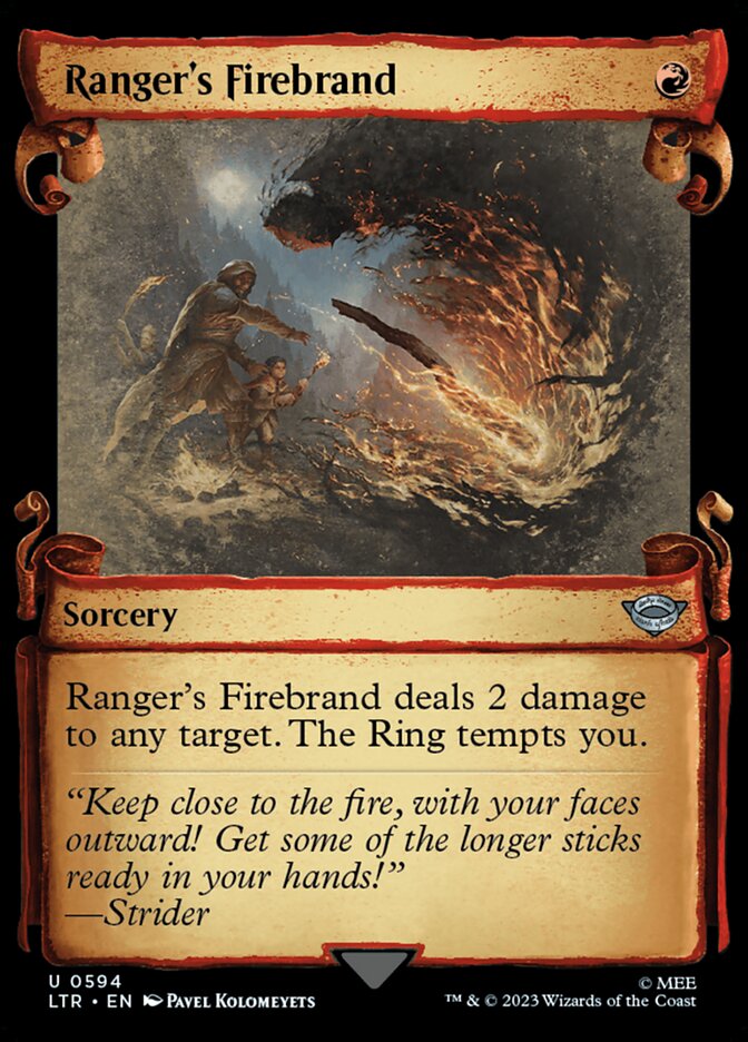 Rangers Firebrand - Foil - Showcase Scrolls