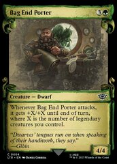 Bag End Porter - Foil - Showcase Scrolls