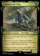 Celeborn the Wise (0607) (Showcase Scrolls) - Silver Foil