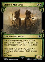 Chance-Met Elves (0608) (Showcase Scrolls) - Silver Foil