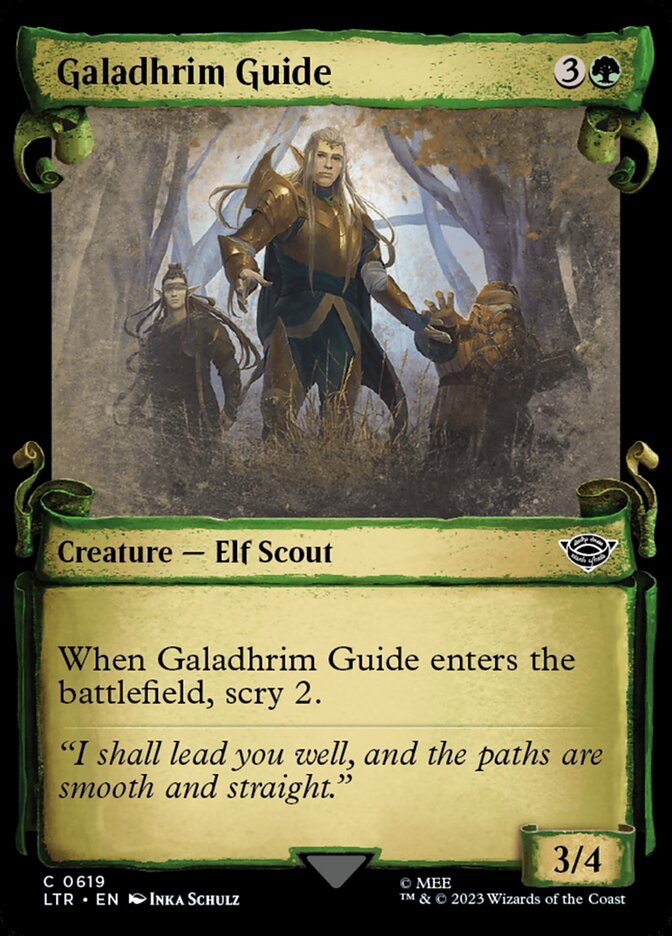 Galadhrim Guide - Foil - Showcase Scrolls