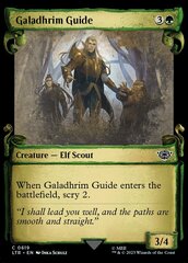 Galadhrim Guide (0619) (Showcase Scrolls) - Silver Foil