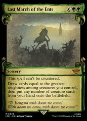 Last March of the Ents (0623) (Showcase Scrolls) - Silver Foil