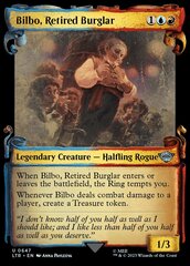 Bilbo, Retired Burglar - Foil - Showcase Scrolls