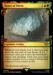 Doors of Durin (0650) (Showcase Scrolls) - Silver Foil