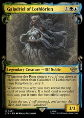 Galadriel of Lothlorien (0657) (Showcase Scrolls) - Silver Foil