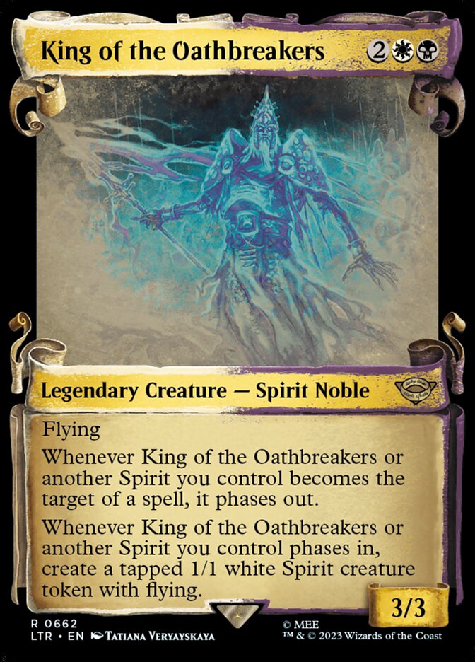 King of the Oathbreakers - Foil - Showcase Scrolls