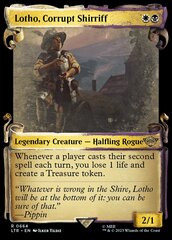 Lotho, Corrupt Shirriff - Foil - Showcase Scrolls