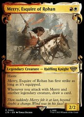 Merry, Esquire of Rohan (0666) (Showcase Scrolls) - Silver Foil