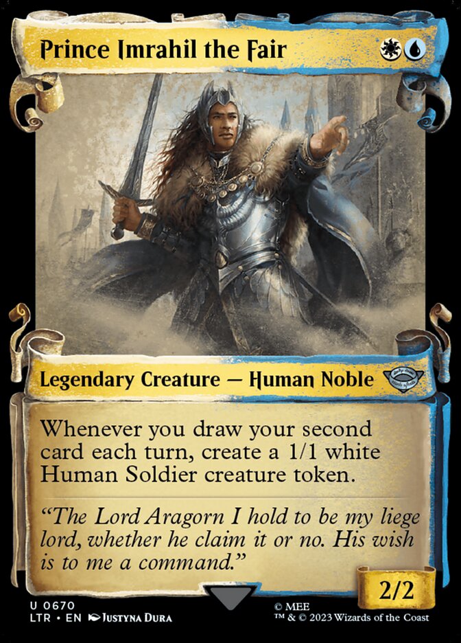 Prince Imrahil the Fair - Showcase (Scrolls) (670) - Foil