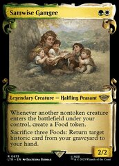 Samwise Gamgee - Foil - Showcase Scrolls