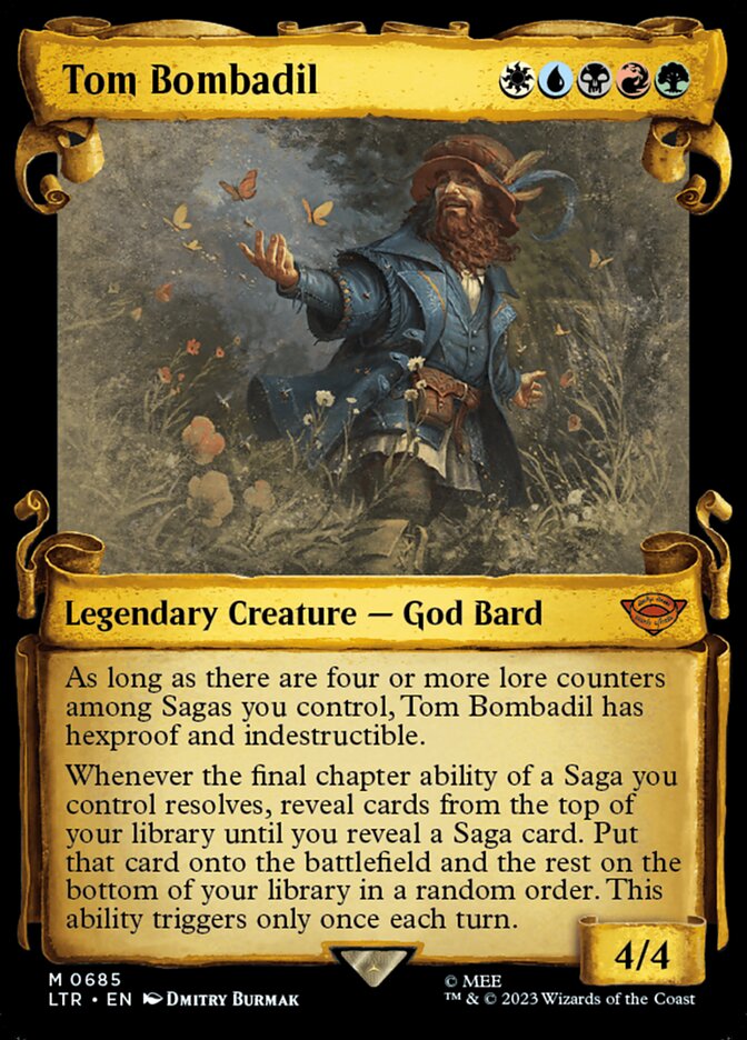 Tom Bombadil - Foil - Showcase Scrolls