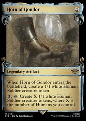 Horn of Gondor - Foil - Showcase Scrolls