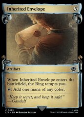 Inherited Envelope (0693) (Showcase Scrolls) - Silver Foil