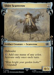 Shire Scarecrow (0700) (Showcase Scrolls) - Silver Foil