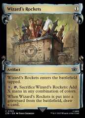 Wizard's Rockets - Foil - Showcase Scrolls