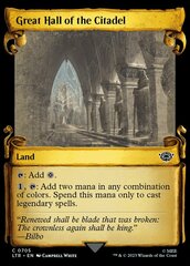 Great Hall of the Citadel (0705) (Showcase Scrolls) - Silver Foil