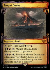 Mount Doom - Foil - Showcase Scrolls