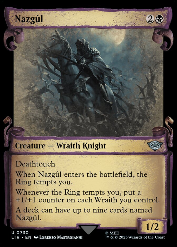 Nazgul (0730) - Foil - Showcase Scrolls