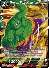 Drum, Evil Henchman - P-543 - PR (Championship Selection Pack 2023 Vol.3) (Gold-Stamped)