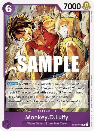 Monkey.D.Luffy - OP03-070 - R - Foil (Dash Pack)