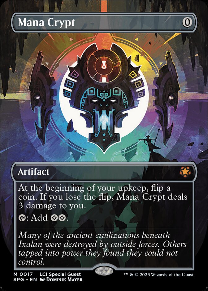 Mana Crypt (0017) (Borderless)