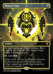 Mana Crypt (017b) ~~ Borderless - Foil