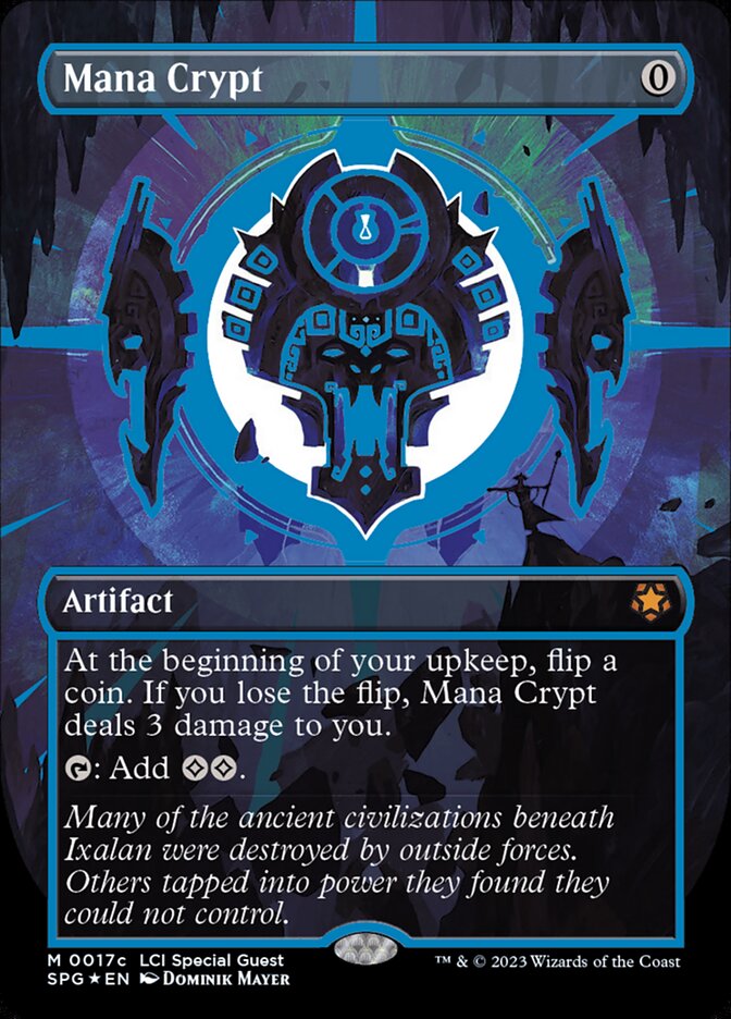 Mana Crypt (017c) - Foil - Borderless