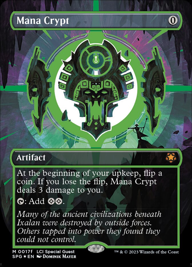 Mana Crypt (017f) - Foil - Borderless