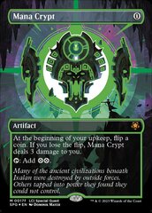 Mana Crypt (017f) ~~ Borderless - Foil