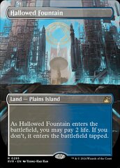 Hallowed Fountain (Borderless)