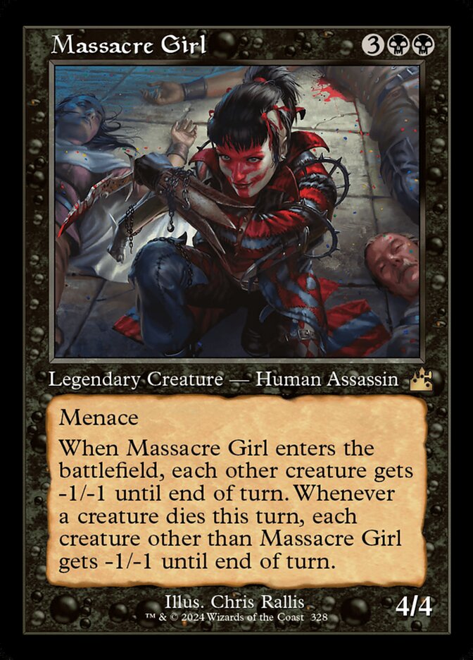 Massacre Girl - Retro Frame