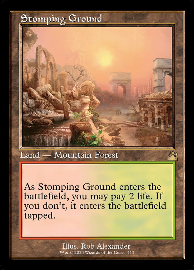 Stomping Ground - Retro Frame