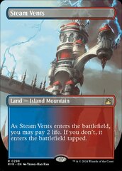 Steam Vents - Foil - Borderless