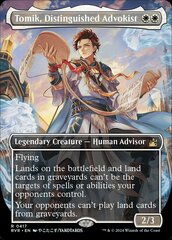 Tomik, Distinguished Advokist (Anime Borderless) - Foil