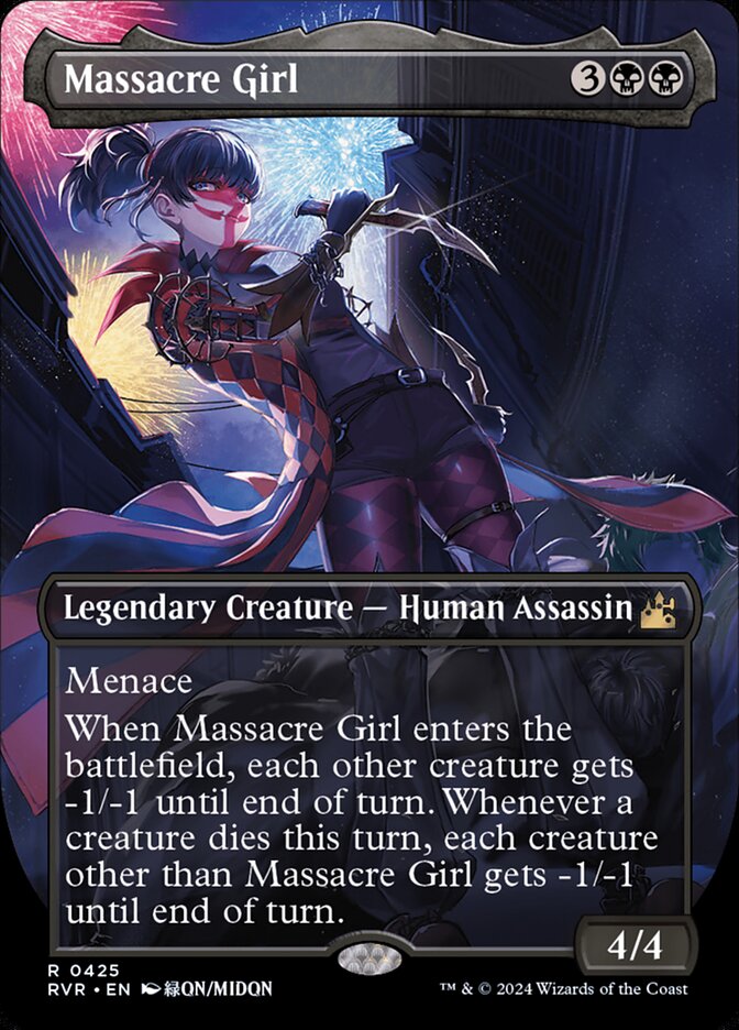 Massacre Girl - Foil - Anime Borderless