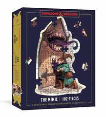 Dungeons & Dragons Mini Shaped Jigsaw Puzzle: The Mimic