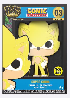 Pop! Pin Super Sonic
