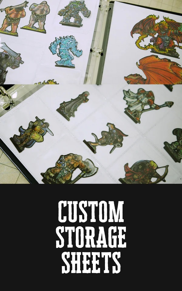 Custom Storage Sheets