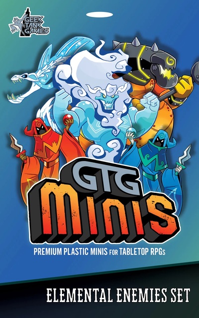 Gtg Minis Elemental Enemies Set