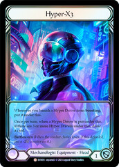 Hyper-X3 - Cold Foil - Extended Art