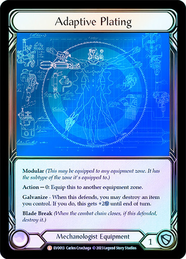 Adaptive Plating - Bright Lights - Flesh & Blood TCG - FaB